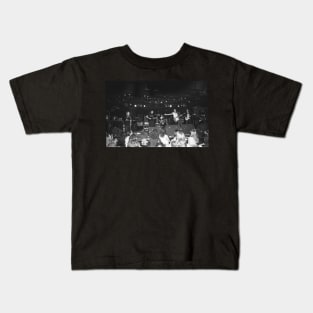 David Cassidy BW Photograph Kids T-Shirt